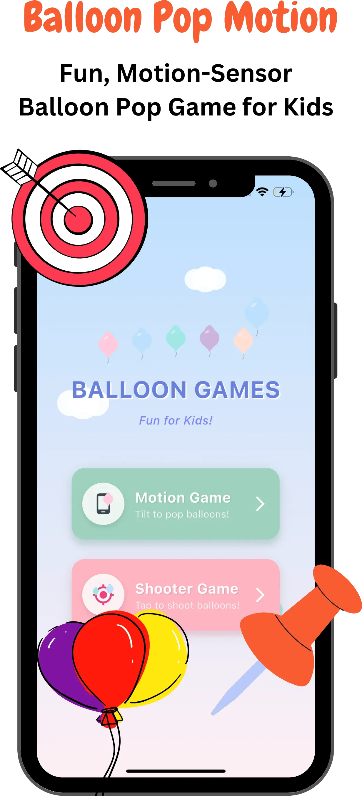 Motion Games app screenshot